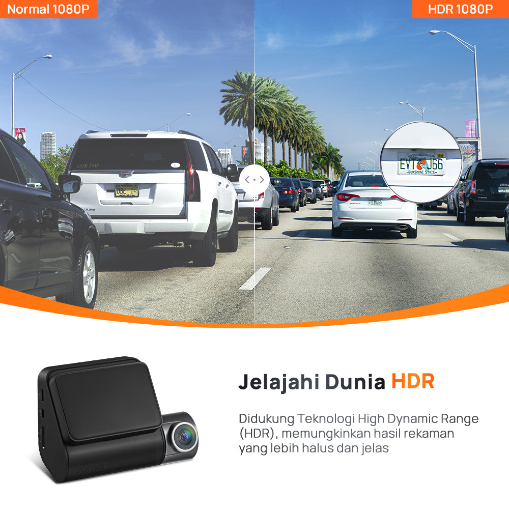 70mai Dash Cam A200 Set Dual-Channel 1080P HDR Fov 130 70mai Night Owl Vision Dashcam Mobil