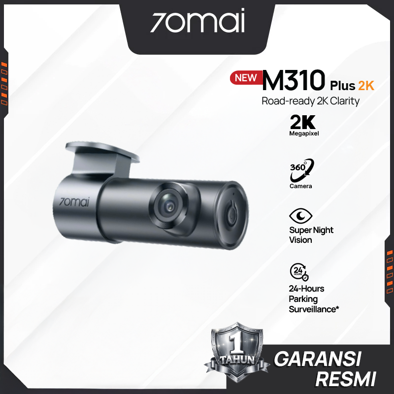 70mai M310 Plus 2K Dash Cam Night Vision WiFi Parkir 24 Jam