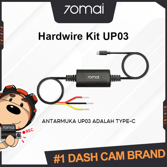 70mai Hardwire Kit UP03 Untuk Parking Monitor