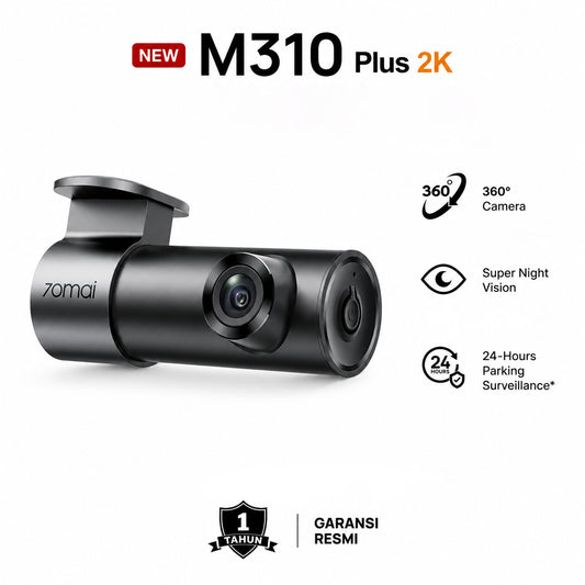 70mai M310 Plus 2K Dash Cam Night Vision WiFi Parkir 24 Jam